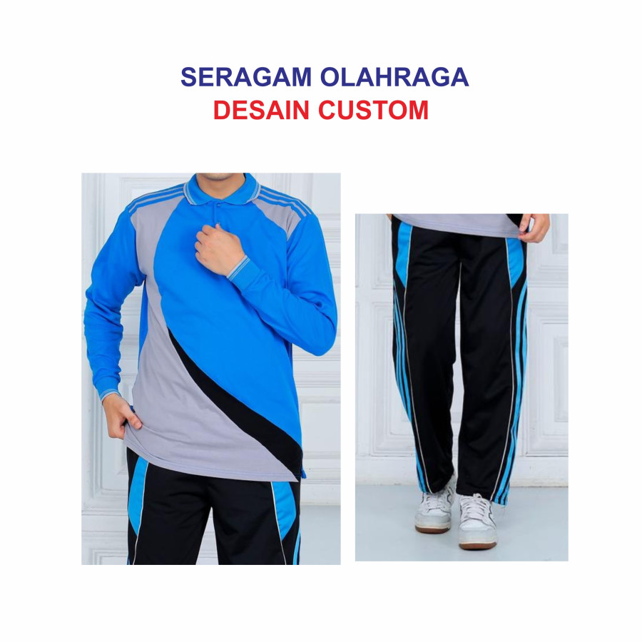 Pakaian Olahraga Training Custom - detail
