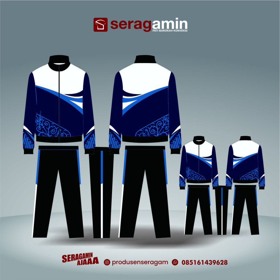 JAKET TRAINING - depan
