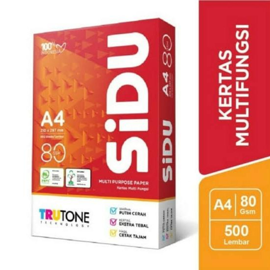 KERTAS HVS SIDU 80 GR