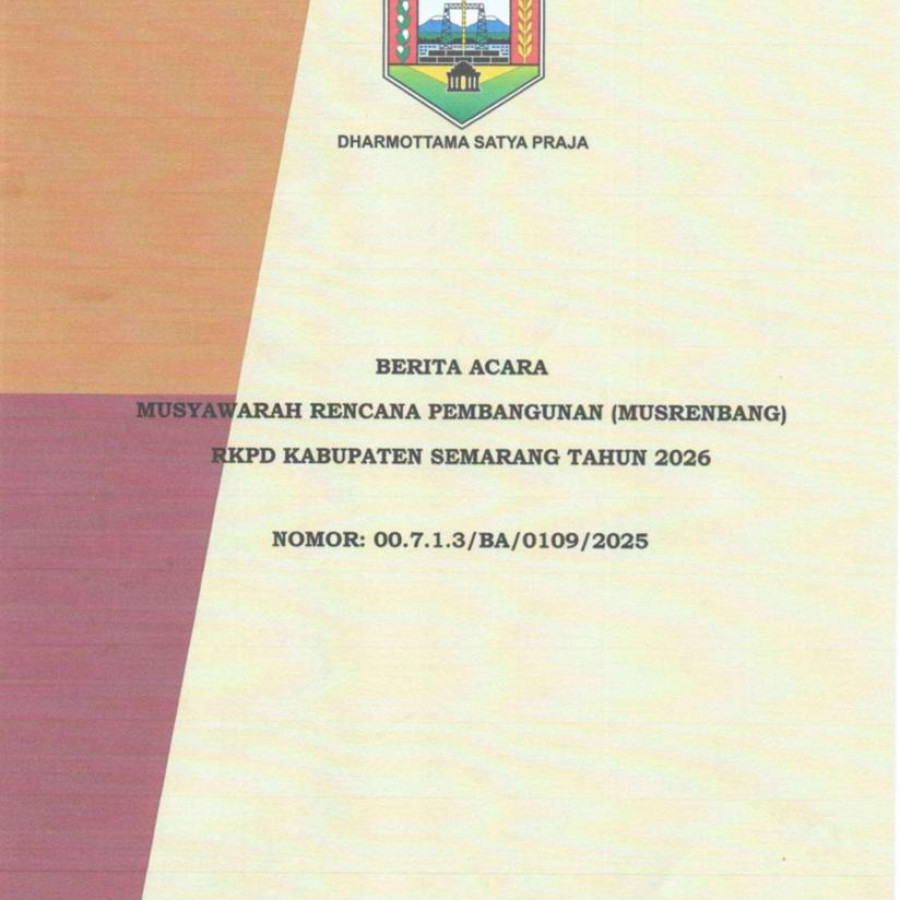 BA Musrenbang RKPD 2026