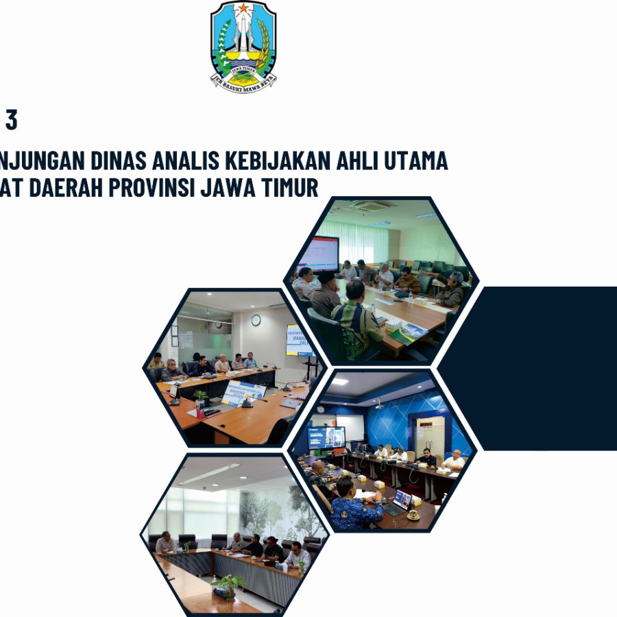 Cetak Buku Lampiran 3 Materi Kunjungan Dinas Analis Kebijakan Ahli Utama Sekretariat Daerah Provinsi Jawa Timur
