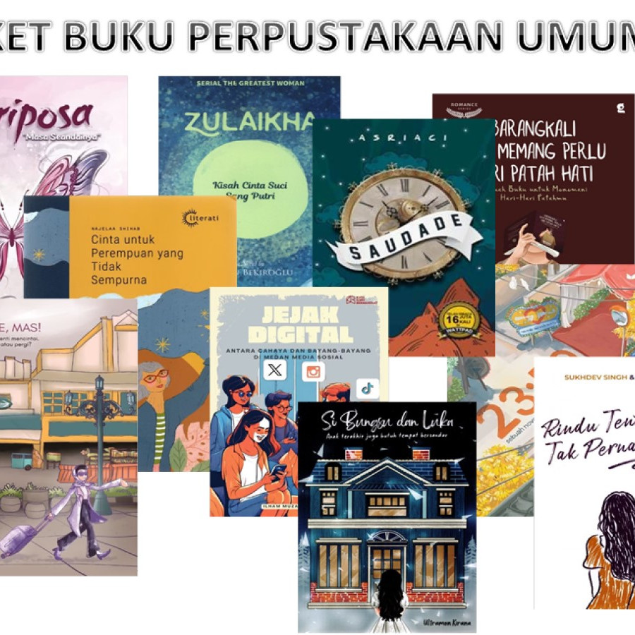 PAKET BUKU PERPUSTAKAAN UMUM - utama