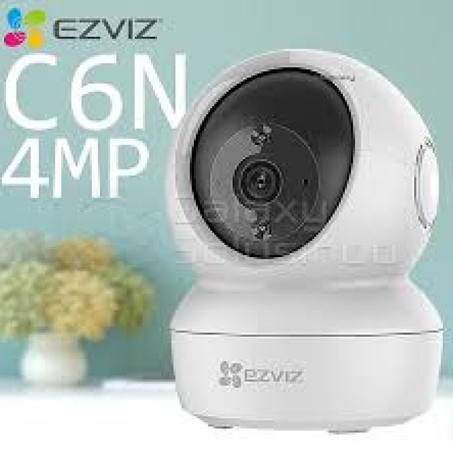 Paket Camera EzviZ C6N 4MP WIFI CAMERA by HIKVISION Dan Material Bantu - depan