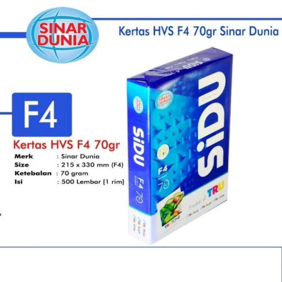 Kertas HVS F4 SIDU