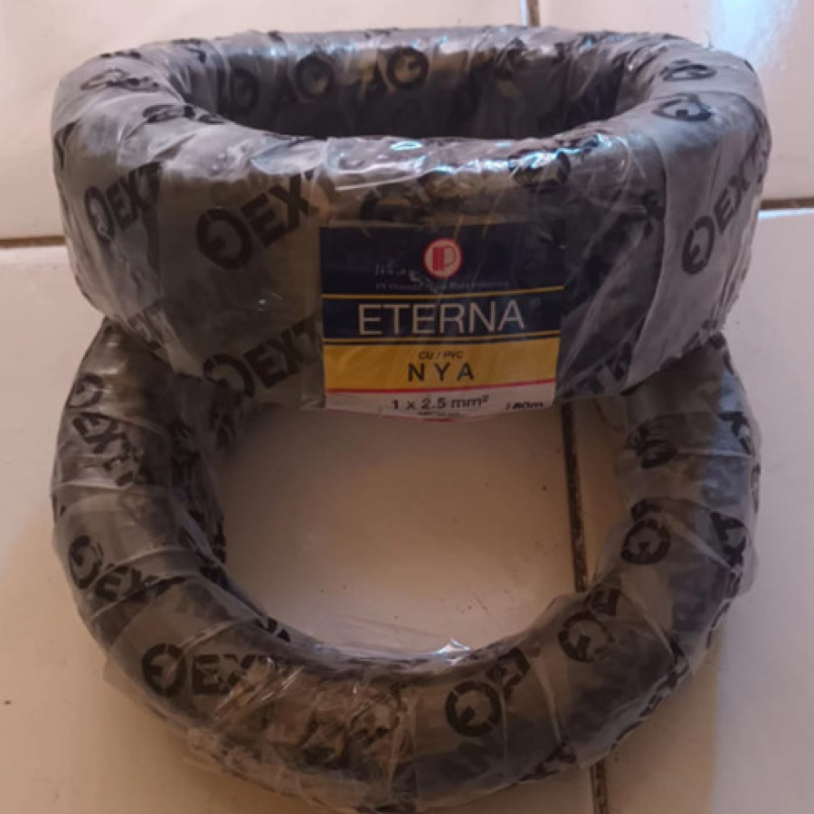 Kabel NYA 2,5 mm Hitam