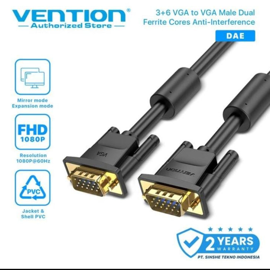 Kabel VGA 5 Meter Vention