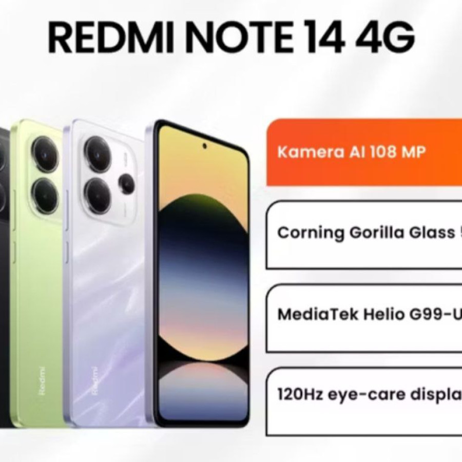 HP Redmi Note 14 4G 8/256