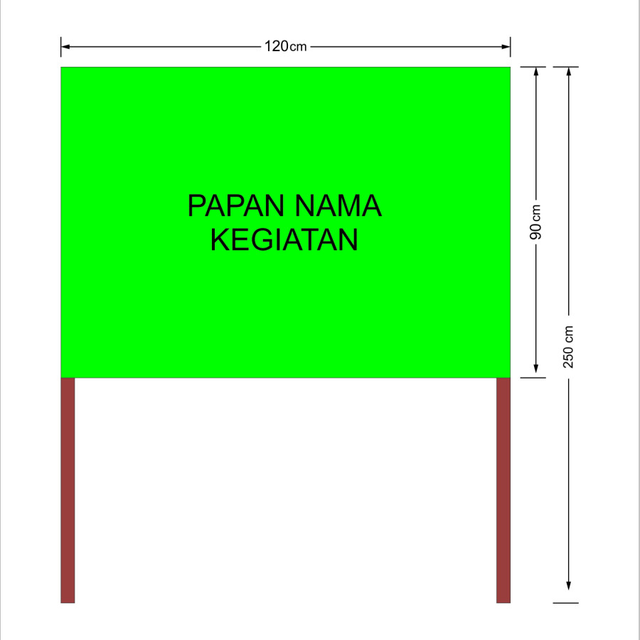 Papan Naman Kegiatan - utama