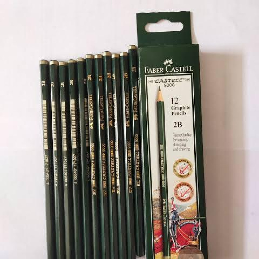 Pensil 2B Faber Castell 1 Dozen