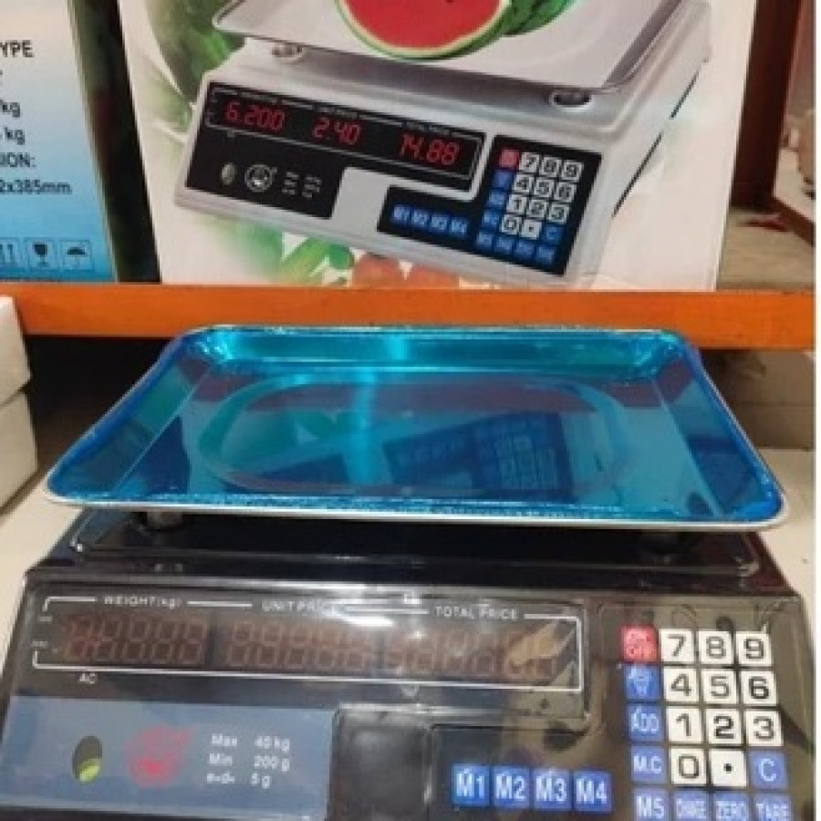 Timbangan Digital Kapasitas 40 KG - depan