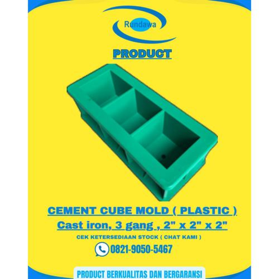 Moulding Mortar 5x5x5 Plastik