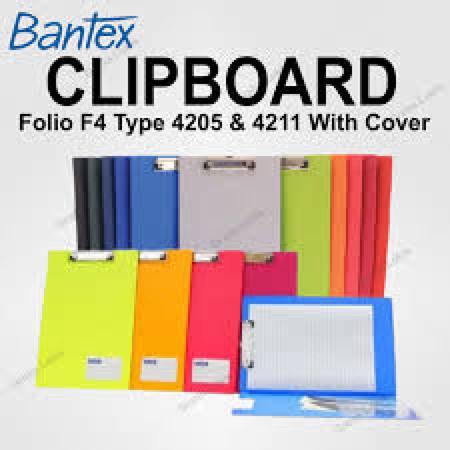 Clip Board with Cover Bantex