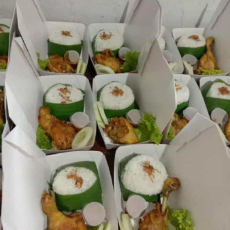 Nasi Kotak - samping