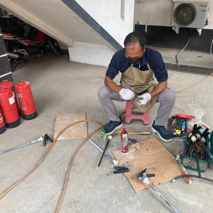 isi ulang apar DCP 3kg - samping