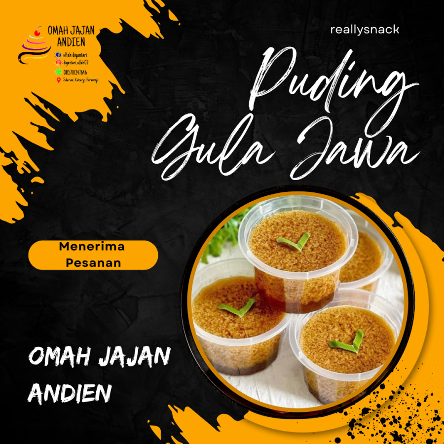 Puding Gula Jawa - Cup
