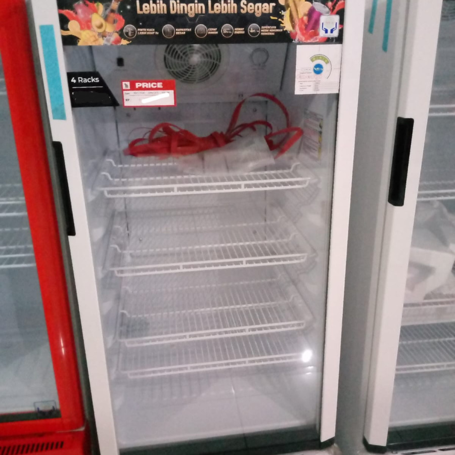 Refrigerator /Showcase / Pendingin Minuman Polytron 4 Rak - utama