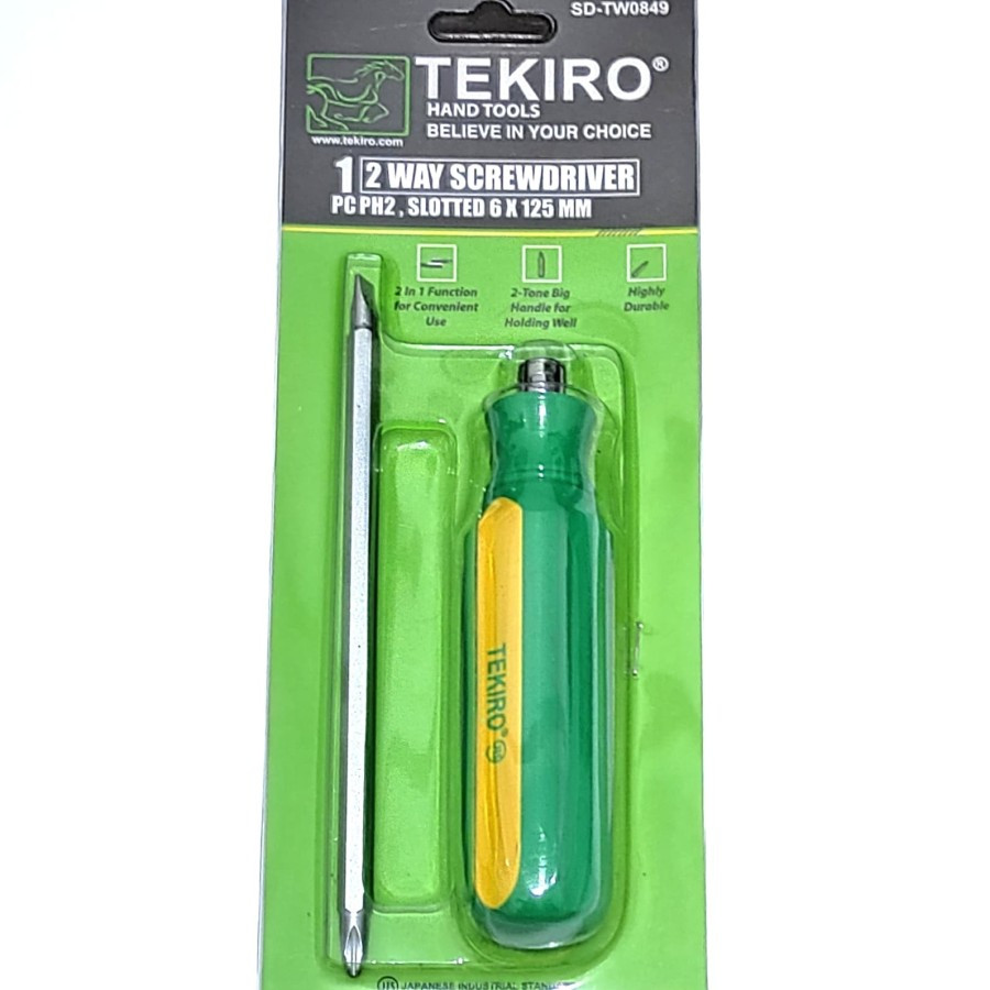 Obeng plus-minus, Tekiro