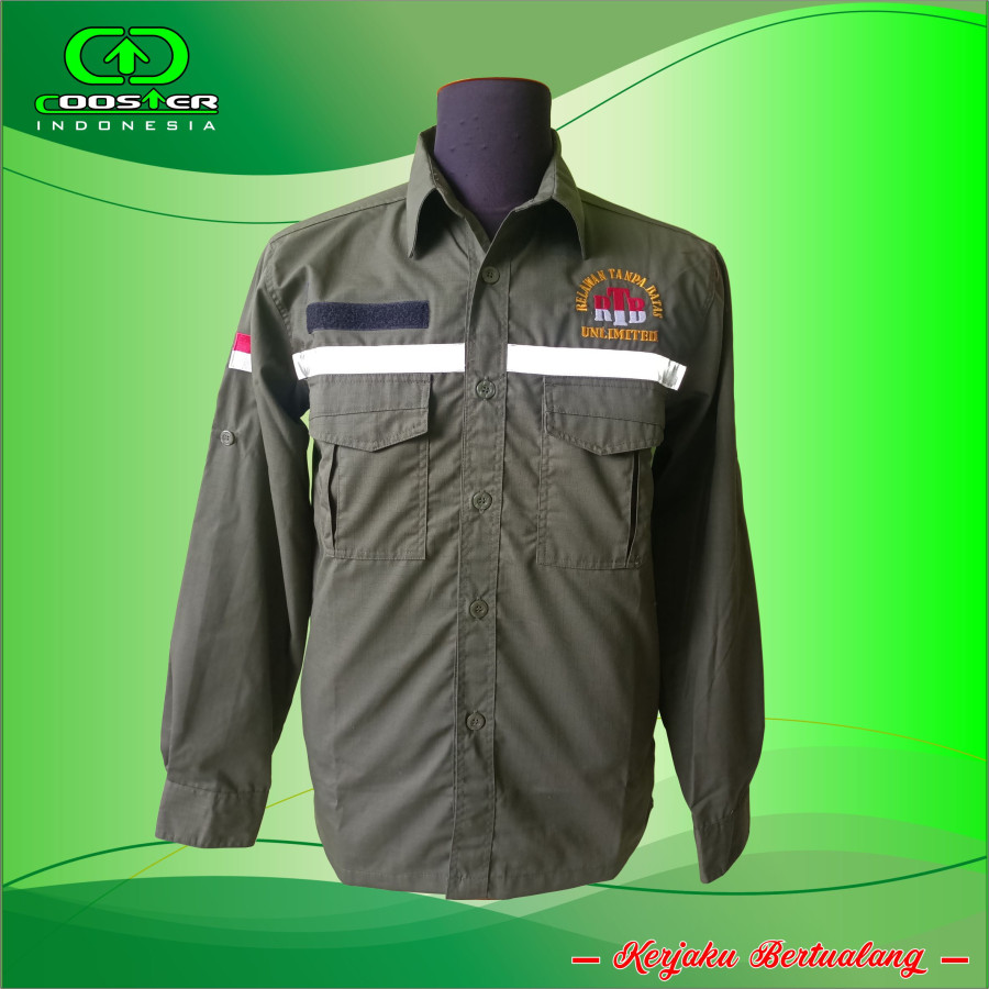 KEMEJA TACTICAL ARMY
