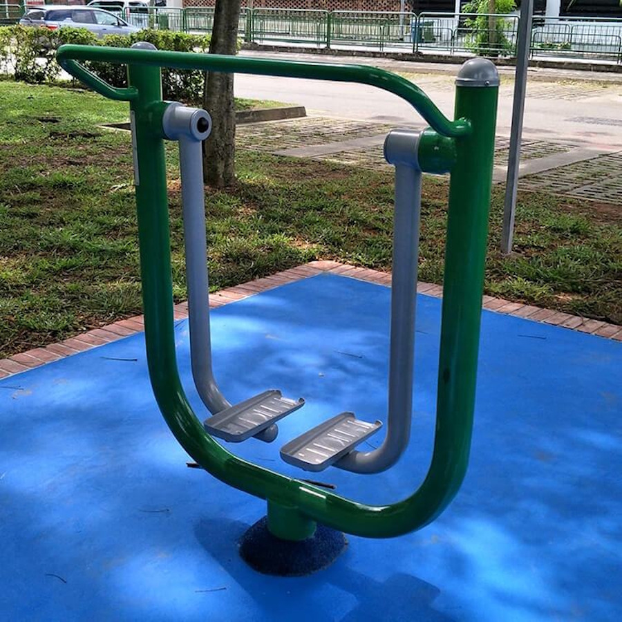 Alat Fitness Outdoor Model HR215 - samping