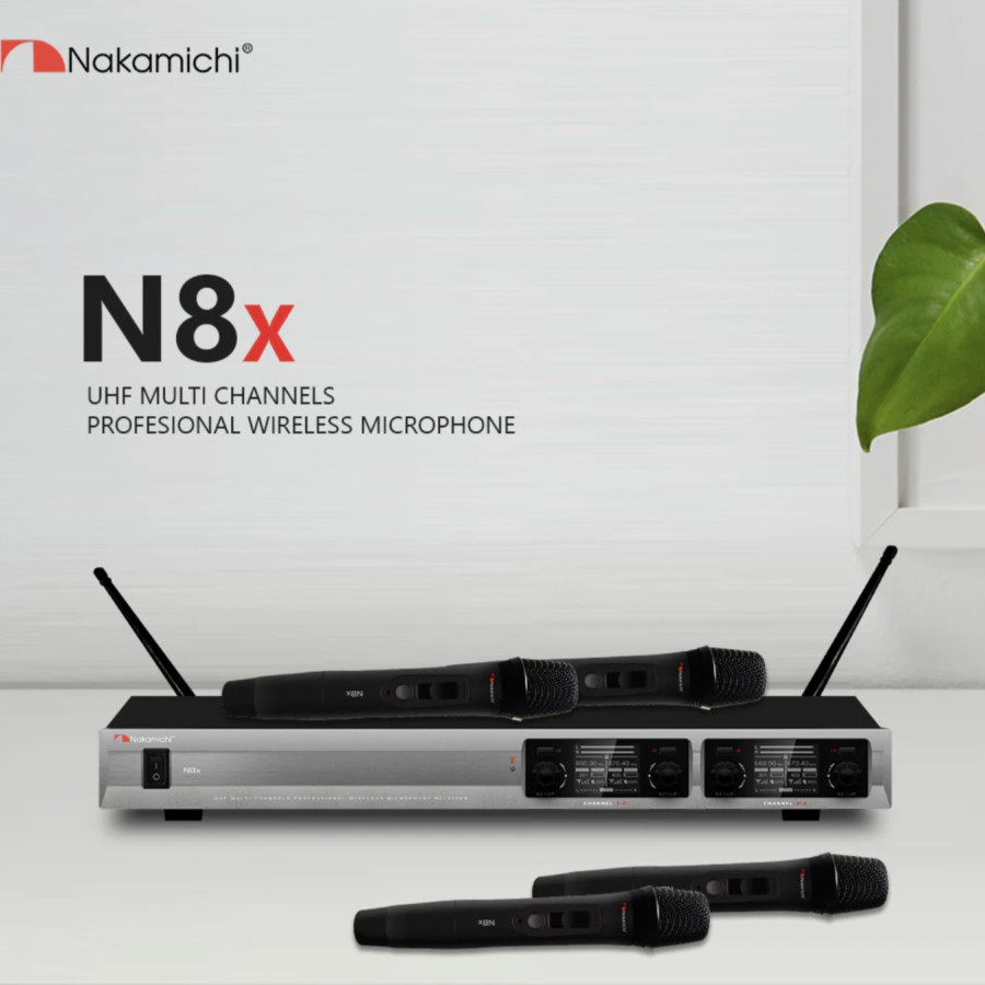 Nakamichi N8X 4Pcs Wireless Microphone