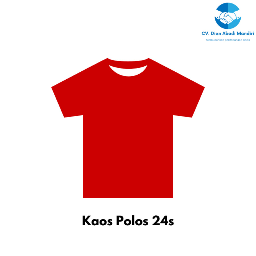 Kaos Polos 24s - utama