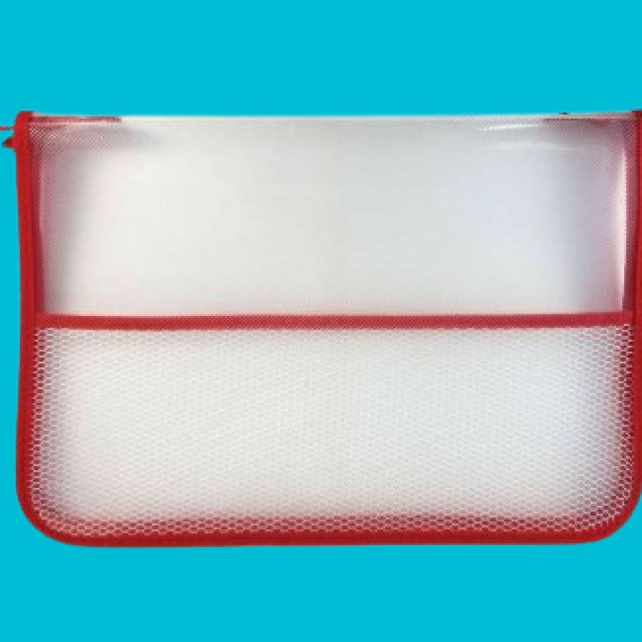 Map Plastik / Zipper Bag merk EAGLE FILES - utama