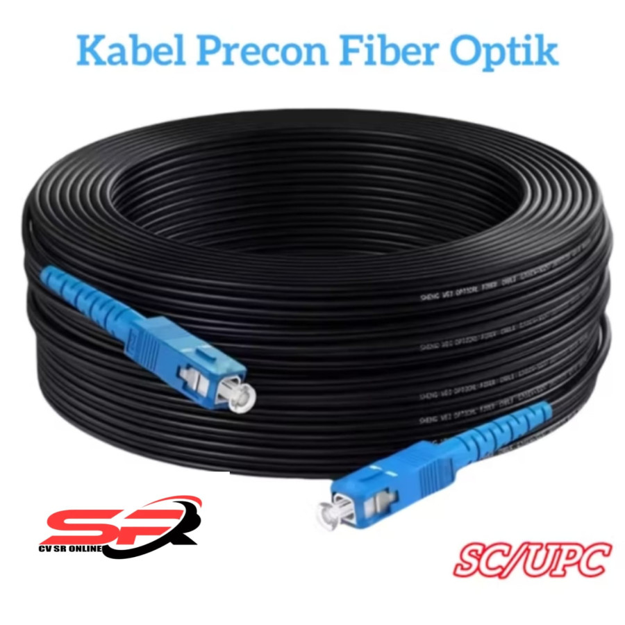 KABEL PRECON FO SC UPC (BIRU) to SC UPC (BIRU)