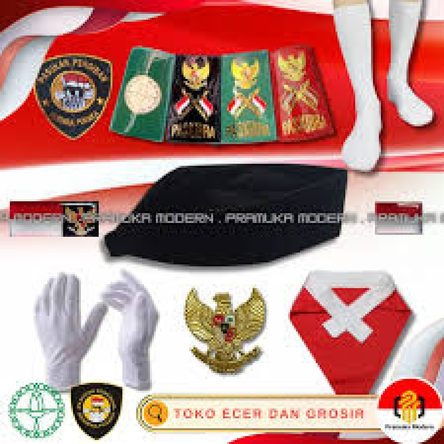 Seragam pdu paskibra satu set - detail