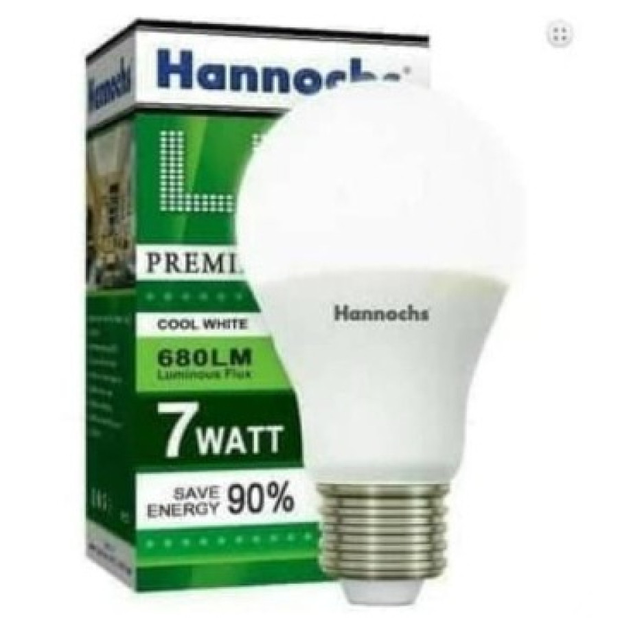 HANNOCHS LAMPU LED BLUB 7 WATT
