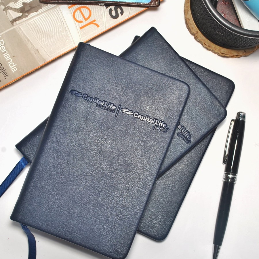 Buku Agenda Cover kulit isi 100