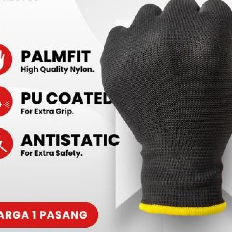 Safety Gloves Poliester