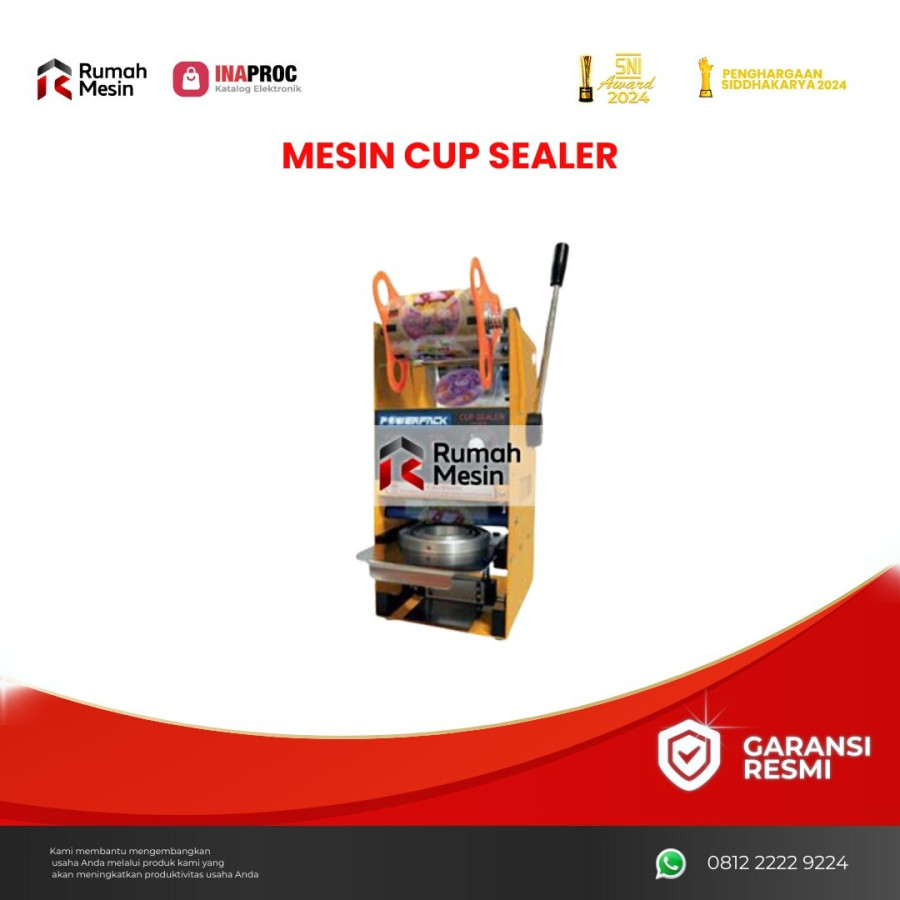 Mesin Cup Sealer - utama
