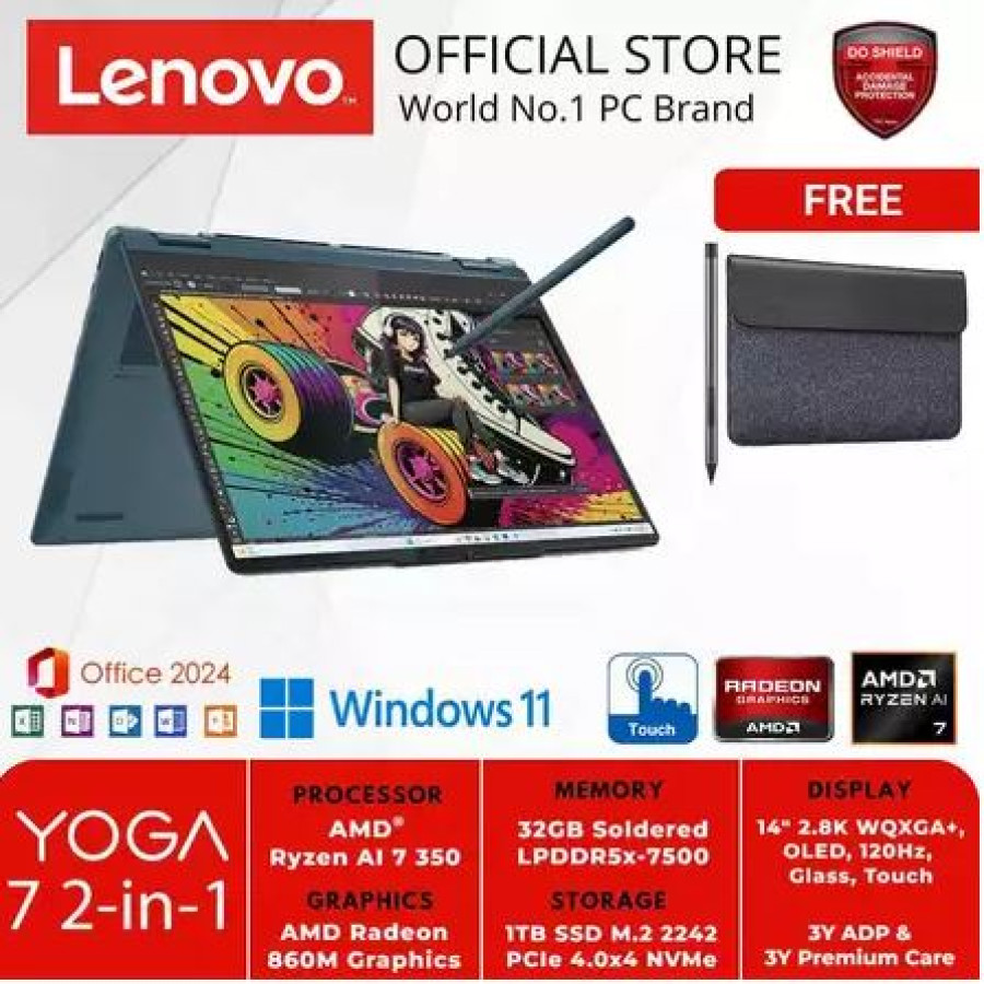 Laptop LENOVO YOGA 7 2-in-1