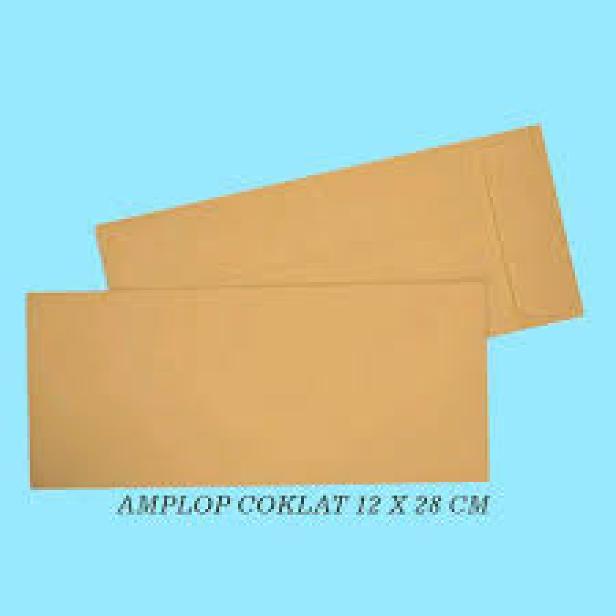 Amplop Coklat Sedang No Merk