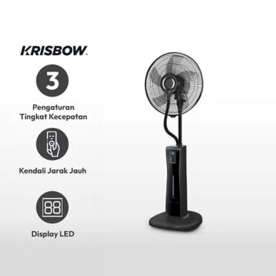 Krisbow 2 Ltr Kipas Angin Uap - depan