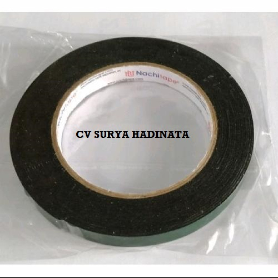 DOUBLE TAPE FOAM HIJAU 1/2 INCH NACHI