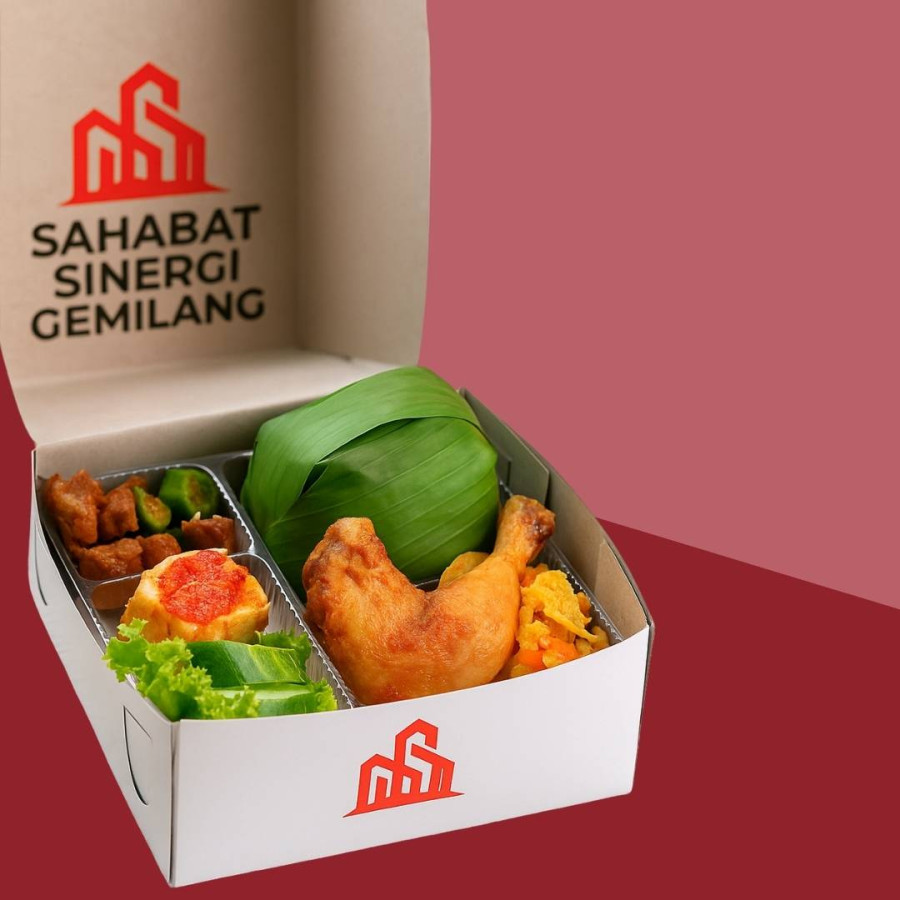 Nasi Kotak Khas Jawa Timur - detail