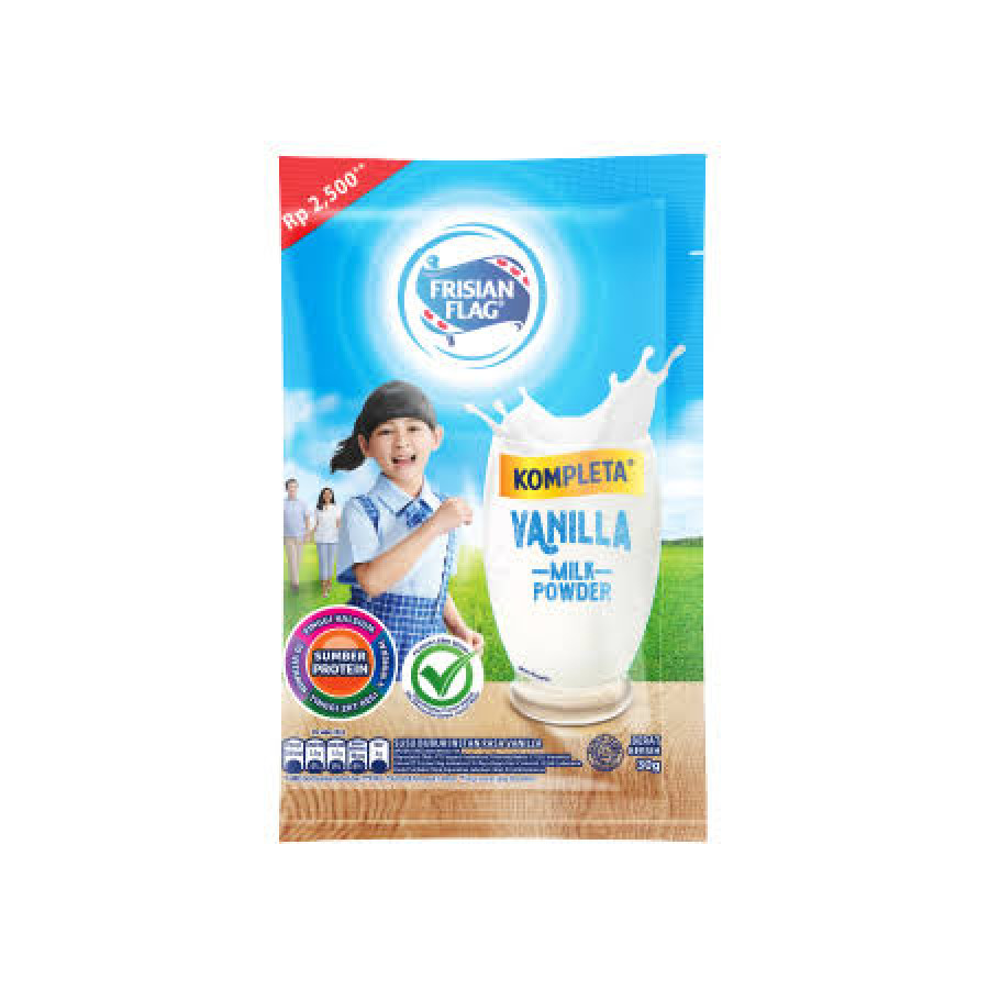 SUSU FULL CREAM ISTANT MERK FRISIAN FLAG