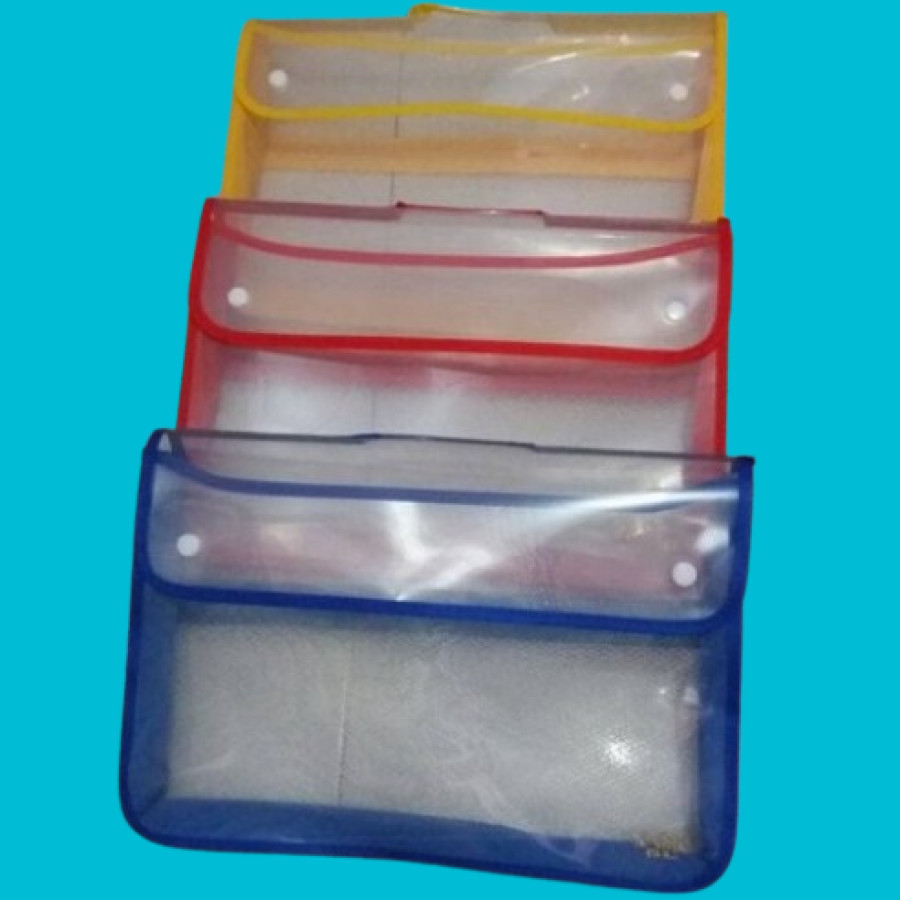 Map Plastik / Zipper Bag merk EAGLE FILES - depan