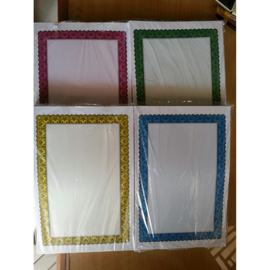 KERTAS PIAGAM / SERTIFIKAT F4