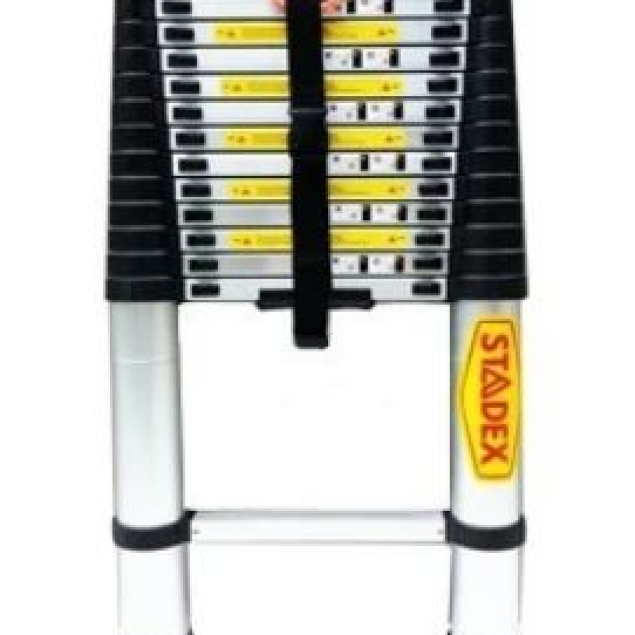Tangga Teleskopik 4.4M Single Aluminium Merk Stadex