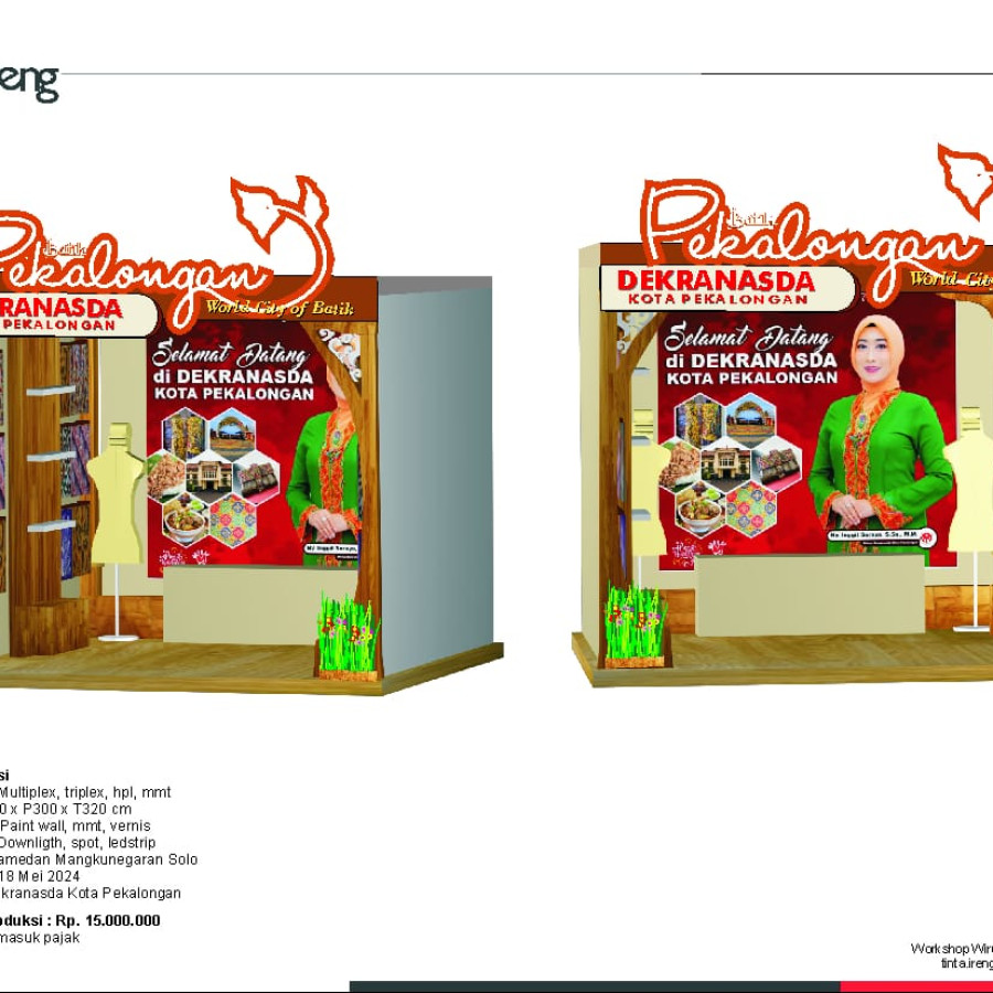 Jasa Dekorasi HUT Dekranas 44th Surakarta