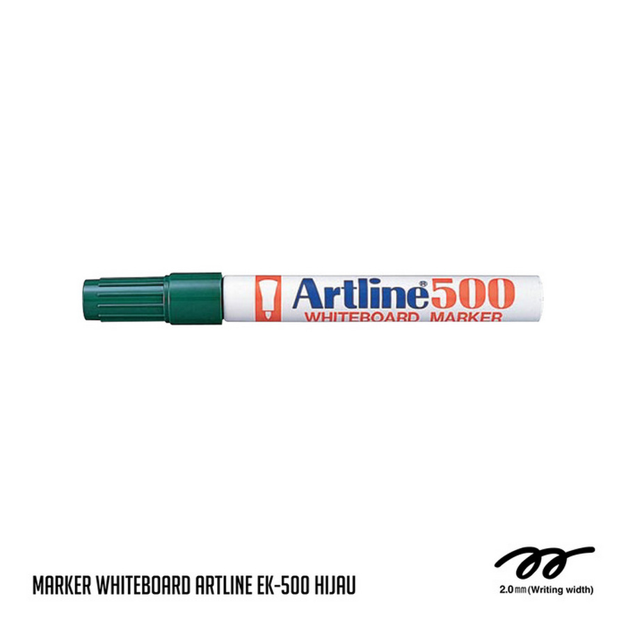 Spidol Whiteboard ARTLINE Easily Erasable EK-500 2.0 mm Hijau