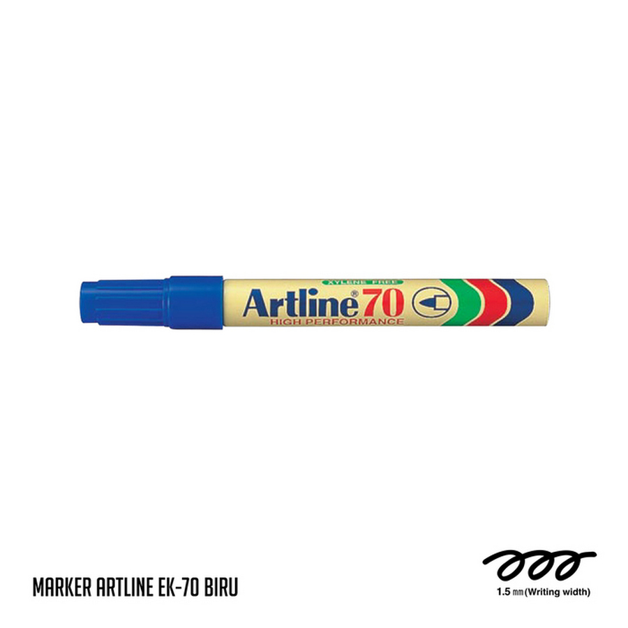 Spidol Permanent ARTLINE EK70 uk 1.5 mm Biru