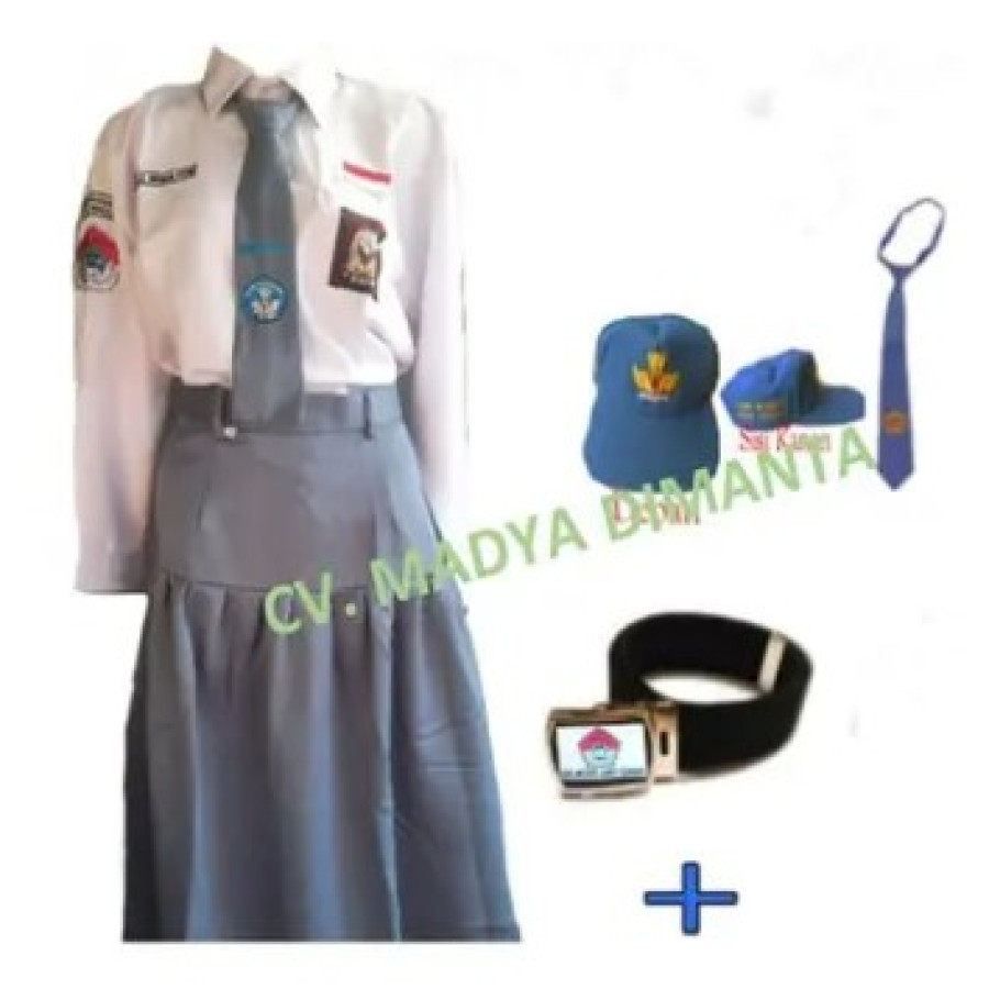 SERAGAM OSIS SET - LAKI LAKI PEREMPUAN - depan