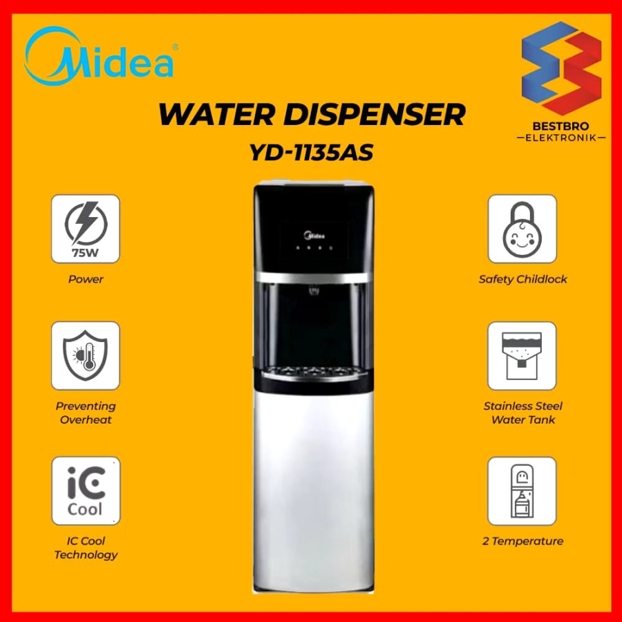 Dispenser Bottom Loading Midea YD1135AS