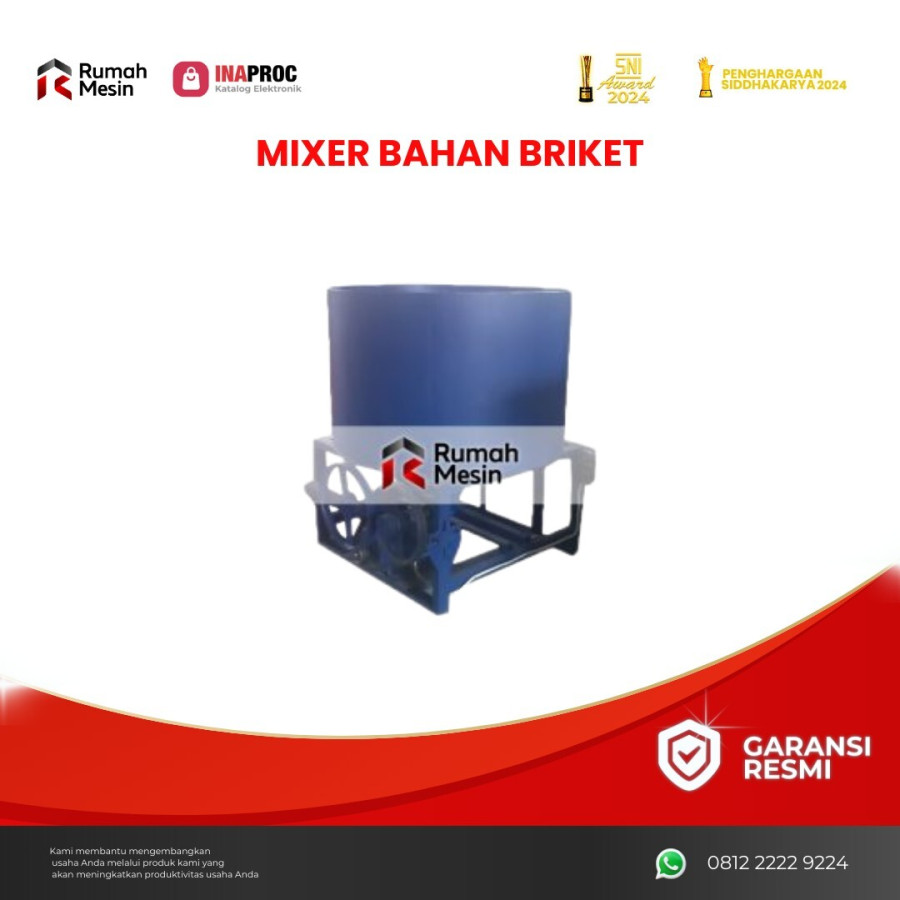 MIXER BAHAN BRIKET - utama