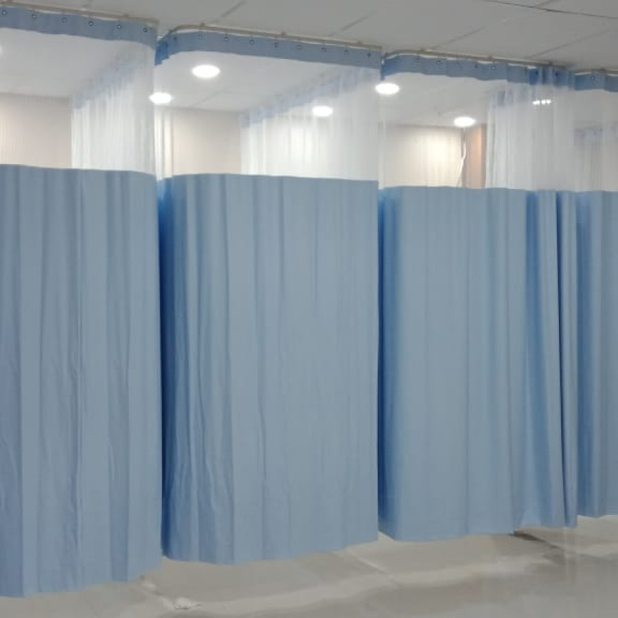 Superlining / Curtain Rumah Sakit Anti Noda Dan Bakteri - utama