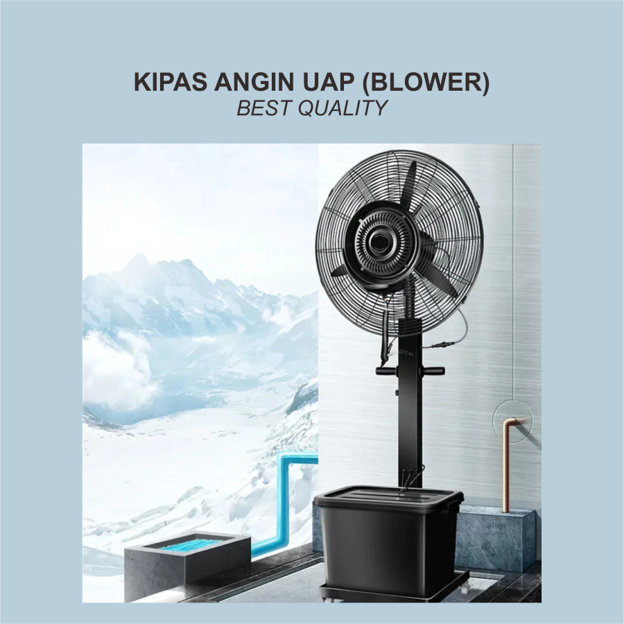 Kipas Angin Embun (Kipas Blower) - depan