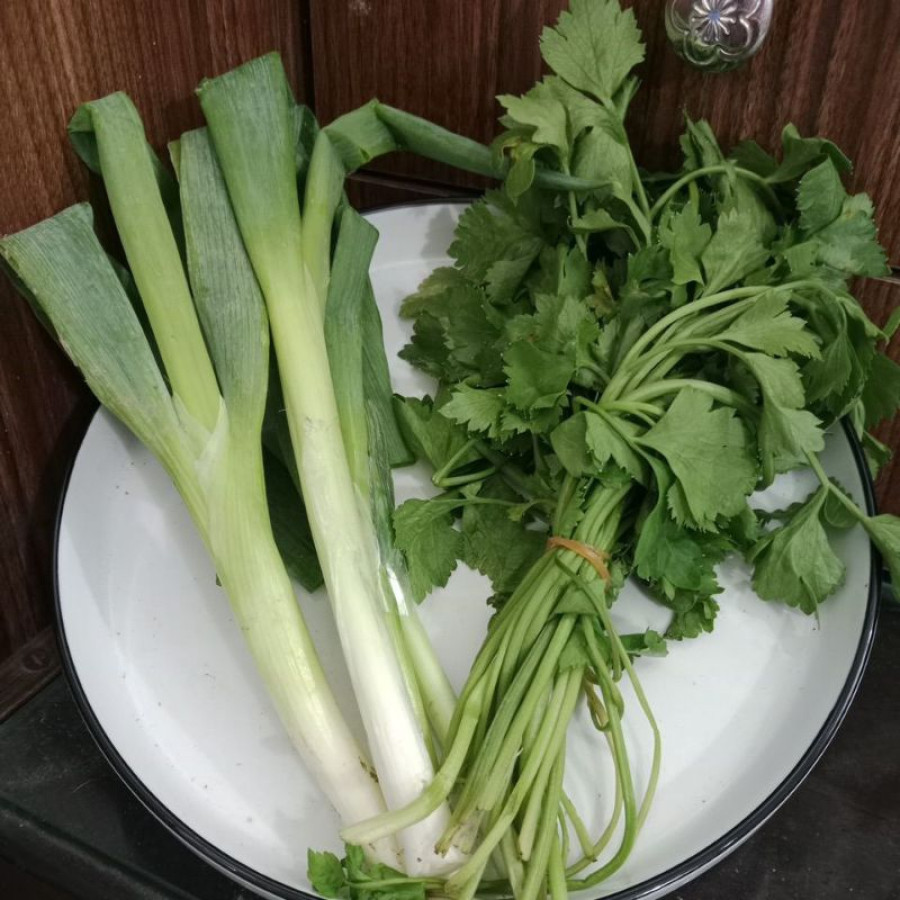 Daun Bawang Pre + Seledri - depan